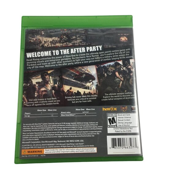 DEAD RISING 3 (MICROSOFT XBOX ONE, 2013) - Picture 2 of 4
